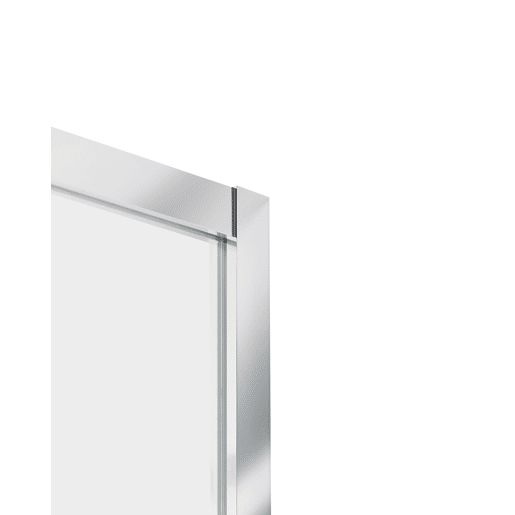 Cabine de duche JUKATAN 90 x 90 x 185 cm Prateado