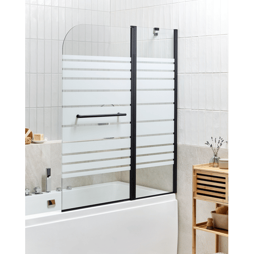 Painel de duche TUAPI 140 x 120 cm Preto Painel de duche TUAPI 140 x 120 cm Preto
