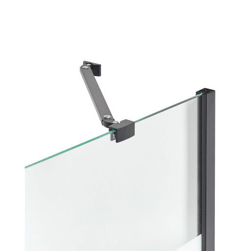 Painel de duche TUAPI 140 x 120 cm Preto Painel de duche TUAPI 140 x 120 cm Preto