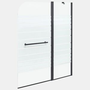 Painel de duche TUAPI 140 x 100 cm Preto