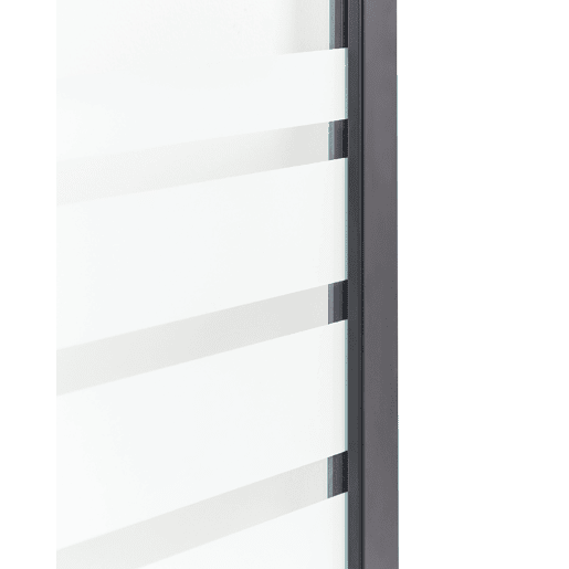 Painel de duche TUAPI 140 x 100 cm Preto Painel de duche TUAPI 140 x 100 cm Preto