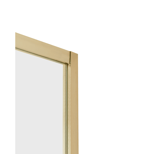 Cabine de duche JUKATAN 90 x 90 x 185 cm Dourado