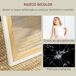 Espejo Cuerpo Entero Vidrio, MDF HOMCOM, hogar - decoración Espejo Cuerpo Entero Vidrio, MDF HOMCOM, hogar - decoración Marrón