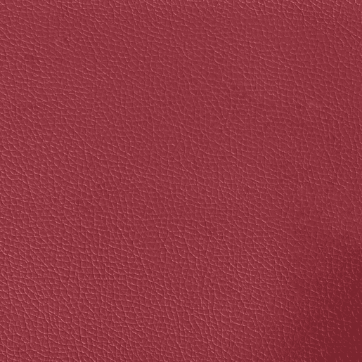 vidaXL Sofá de 2 lugares 140 cm couro artificial vermelho tinto vidaXL Sofá de 2 lugares 140 cm couro artificial vermelho tinto