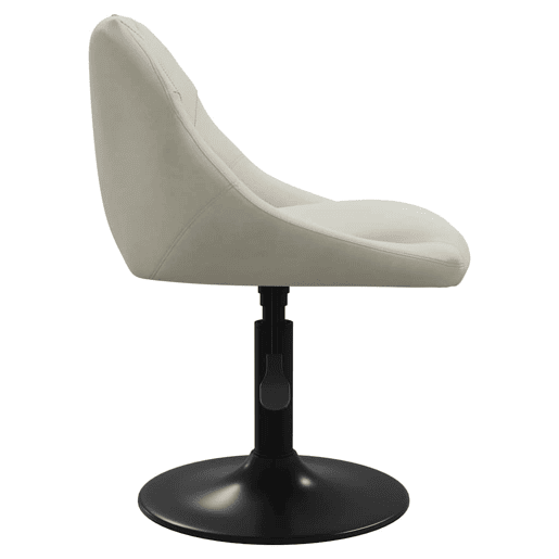 vidaXL Cadeira de jantar veludo cor creme vidaXL Cadeira de jantar veludo cor creme