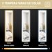 Espejo Cuerpo Entero Vidrio Templado, MDF HOMCOM Espejo Cuerpo Entero Vidrio Templado, MDF HOMCOM Blanco