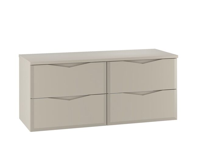 Mueble bajo lavabo 120cm encimera ellie cachemira
