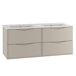 Mueble doble lavabo encastrado Ellie Mueble doble lavabo encastrado Ellie Beige