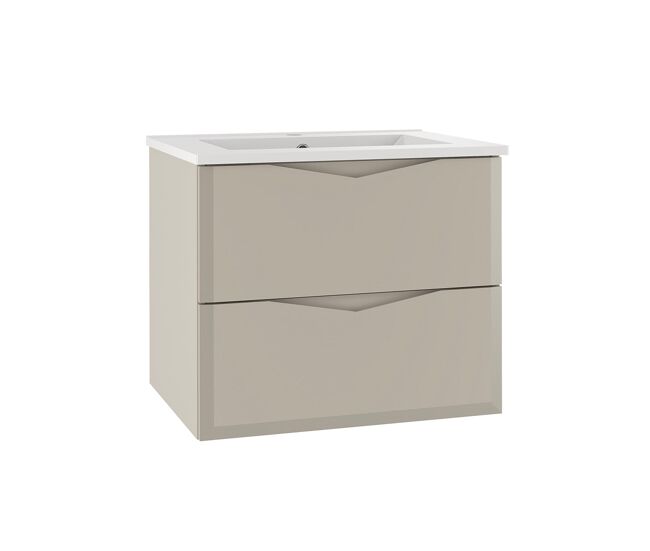 Mueble bajo lavabo encastrado 60cm ellie cachemira