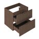 Conjunto de muebles con lavabo individual 2 compartimientos y columna Siena Conjunto de muebles con lavabo individual 2 compartimientos y columna Siena Madera