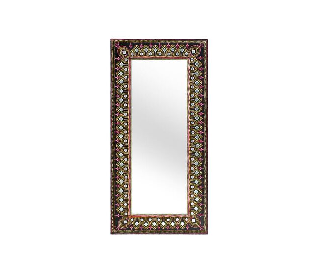 Espejo colgante alexandra house living multicolor 46 x 92 x 1 cm