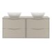 Mueble doble lavabo Ellie Mueble doble lavabo Ellie Beige