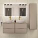 Mueble doble lavabo Ellie Mueble doble lavabo Ellie Beige