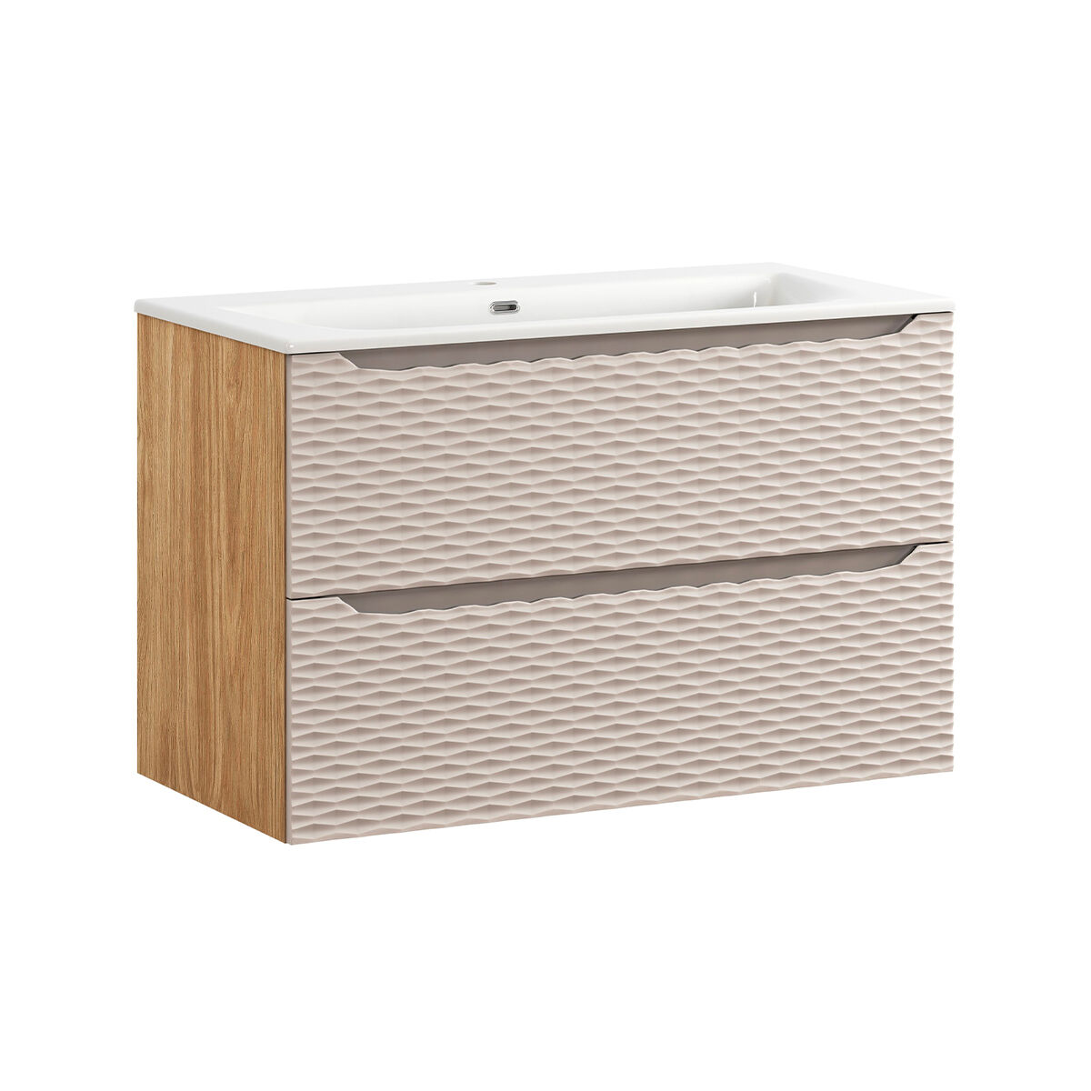 Mueble lavabo individual encastrado Elora