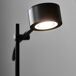 Lámpara de pie LED Clyde (2x4W) Nórdico Lámpara de pie LED Clyde (2x4W) Nórdico Negro