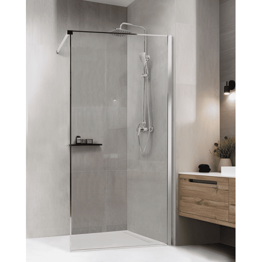 Painel de duche WASPAM 100 x 190 cm Prateado