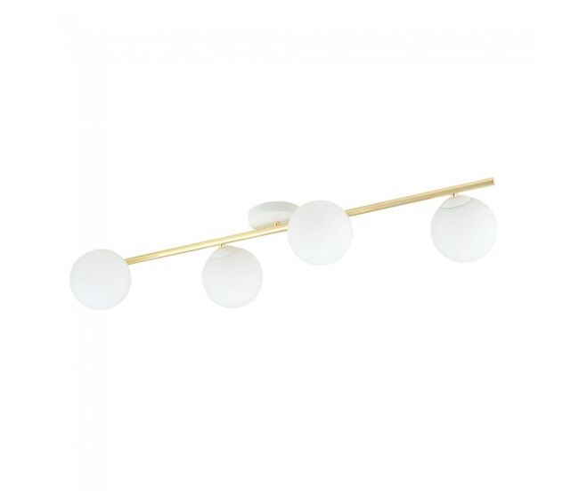 Regleta de techo dadora ii opal (4 luces)
