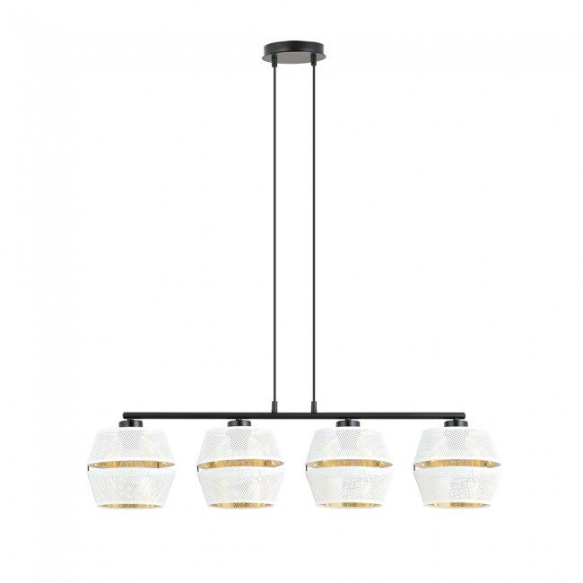 Lámpara colgante Venice (4 luces) Acero Moderno