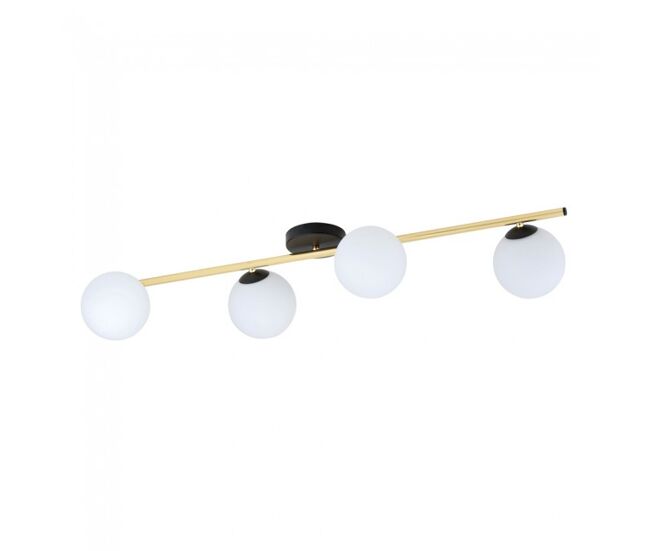 Regleta de techo dadora opal 4 luces marca wonderlamp