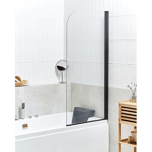 Painel de duche LAPAN 140 x 70 cm Preto