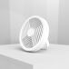 Ventilador de mesa portátil con batería Willy 55W Wonderlamp Ventilador de mesa portátil con batería Willy 55W Wonderlamp Blanco
