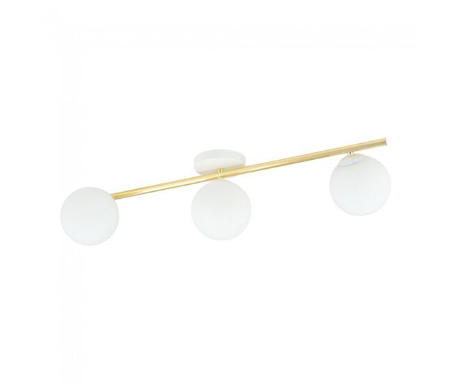 Regleta de techo dadora ii opal 3 luces marca wonderlamp
