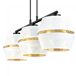 Lámpara colgante Venice (3 luces) Acero Moderno Lámpara colgante Venice (3 luces) Acero Moderno Blanco