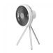 Ventilador de mesa portátil con batería LED Sentry 55W Ventilador de mesa portátil con batería LED Sentry 55W Blanco