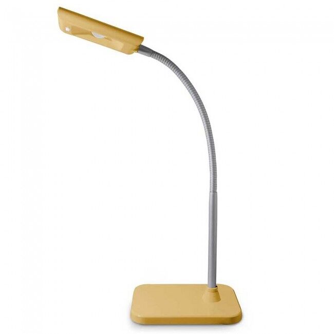 Flexo led amidala amarillo (3w) abs - metal moderno