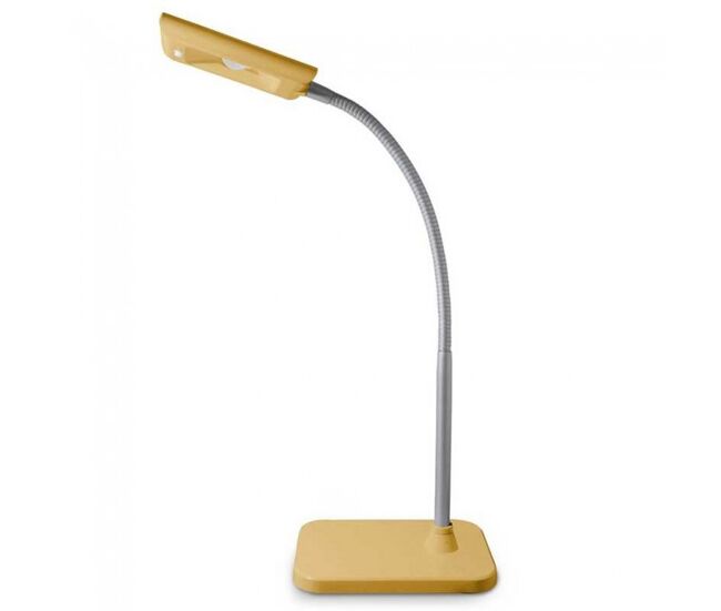Flexo led amidala amarillo (3w) abs - metal moderno