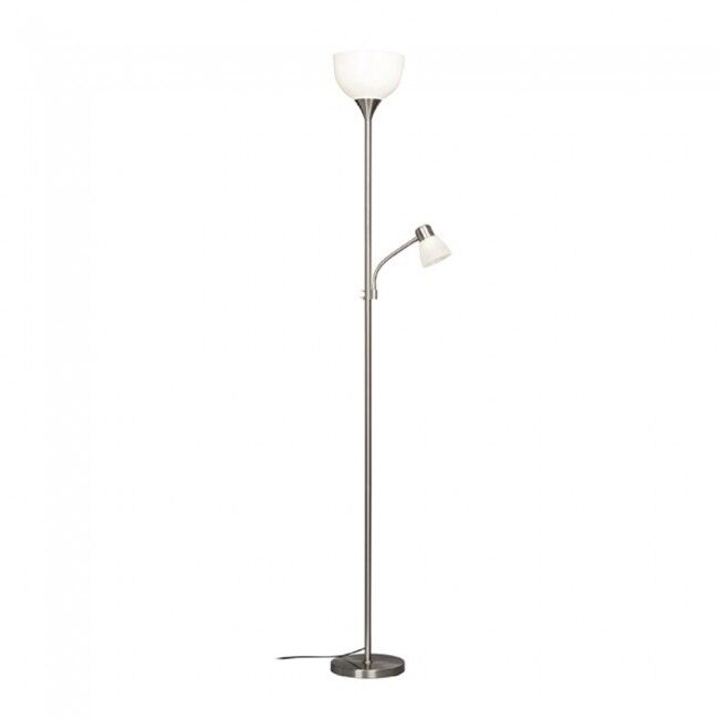 Lámpara de pie LED con lector NIMBUS (18W+5W) Clásico