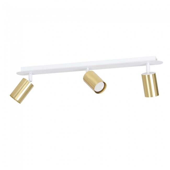 Regleta de focos tao blanco/oro (3 luces)