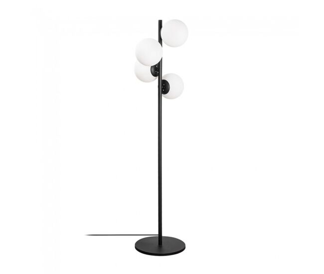 Lámpara de pie sinza ii opal 4 luces marca wonderlamp