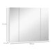 Armario con Espejo MDF, Vidrio kleankin, hogar - baño Armario con Espejo MDF, Vidrio kleankin, hogar - baño Blanco