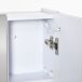 Armario con Espejo MDF, Vidrio kleankin, hogar - baño Armario con Espejo MDF, Vidrio kleankin, hogar - baño Blanco