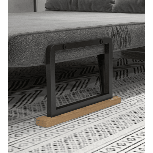 HOMCOM Sofá Cama Sofá Convertível em Cama de 2 Lugares Dobrável com Encosto Ajustável em 5 Níveis e 2 Almofadas Acolchoadas para Escritório Dormitório Sala de Estar 102x73x81 cm Cinza