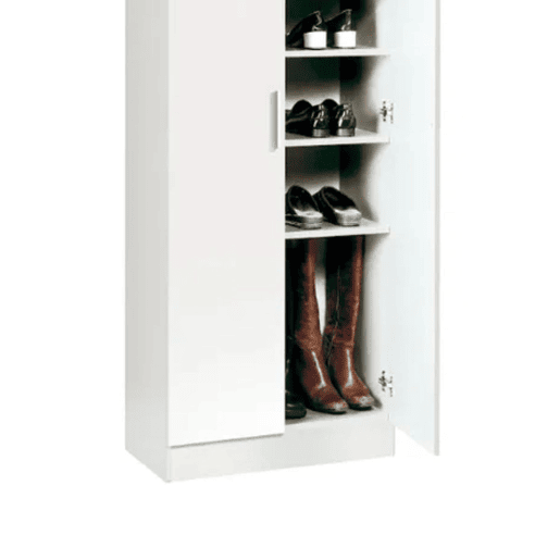 Sapateira Alexandra House Living Branco 59 x 171 x 35 cm 2 portas 7 Prateleiras
