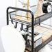 Carrito Auxiliar Acero HOMCOM, hogar - cocina Carrito Auxiliar Acero HOMCOM, hogar - cocina Negro