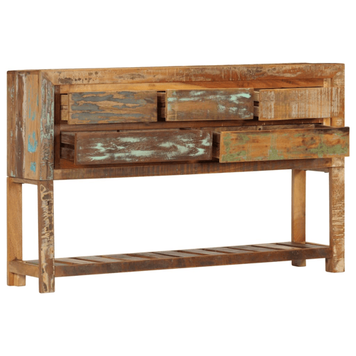 vidaXL Aparador 120x30x75 cm madeira recuperada maciça vidaXL Aparador 120x30x75 cm madeira recuperada maciça