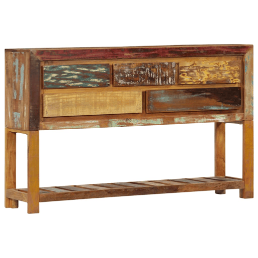 vidaXL Aparador 120x30x75 cm madeira recuperada maciça vidaXL Aparador 120x30x75 cm madeira recuperada maciça