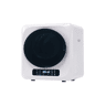 Máquinas de secar roupa 4kg evacuação de aço inoxidável com ecrã de LED,montagem em parede,energética G,branco