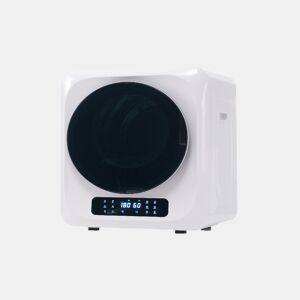 Máquinas de secar roupa 4kg evacuação de aço inoxidável com ecrã de LED,montagem em parede,energética G,branco