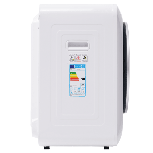 Máquinas de secar roupa 4kg evacuação de aço inoxidável com ecrã de LED,montagem em parede,energética G,branco