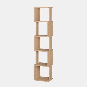 Estante de Esquina Alexandra House Living Eik Madeira MDP 35 x 161 x 2 cm 5 Prateleiras