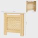 Cubre Radiador HOMCOM, hogar - decoración Cubre Radiador HOMCOM, hogar - decoración Marrón