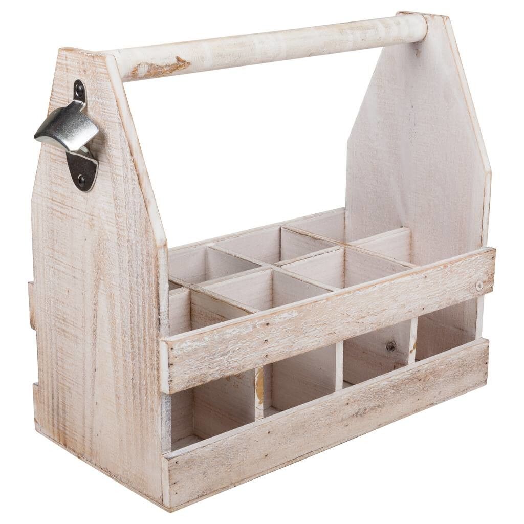 Botellero de madera