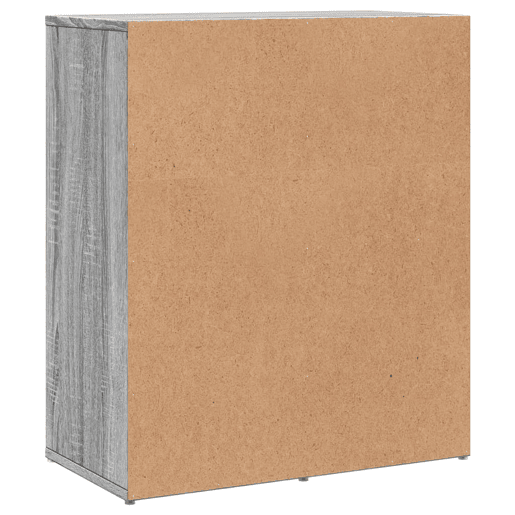 vidaXL Aparador 60x31x70 cm derivados de madeira cinzento sonoma