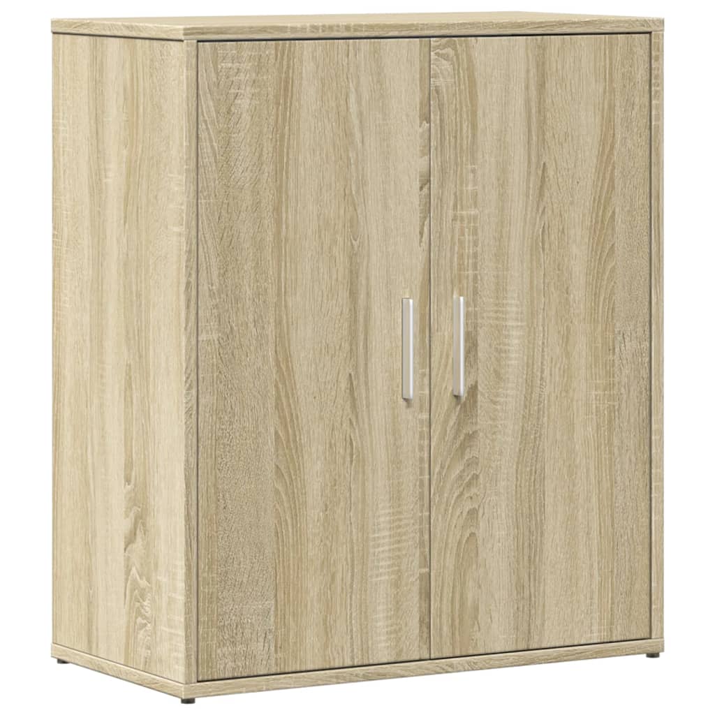 Vidaxl aparador de madera de ingeniería roble sonoma 60x31x70 cm