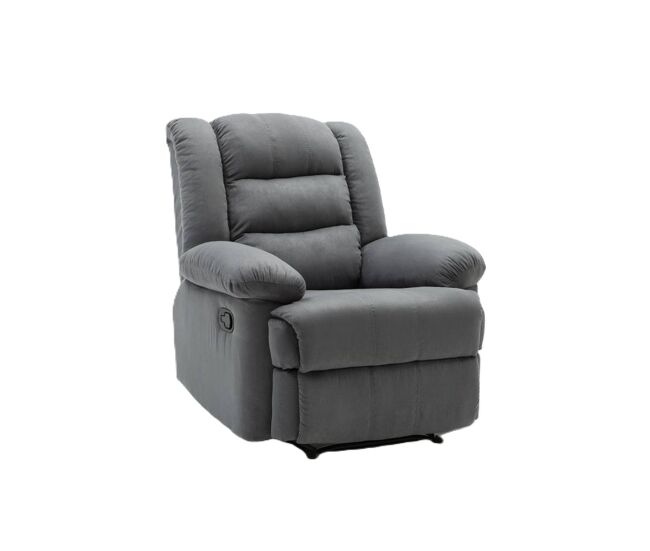 Sillón relax "buckingham" - gris claro