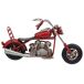 Moto de metal Moto de metal Rojo